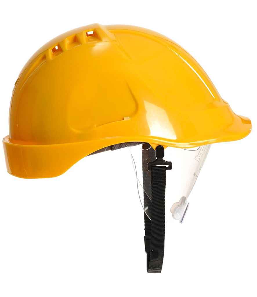 Portwest Endurance Visor Hard Hat - Yellow (PW040)