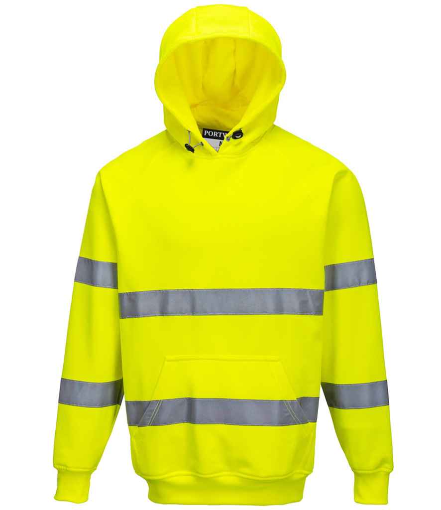 Portwest Hi-Vis Hoodie - Yellow (PW055)