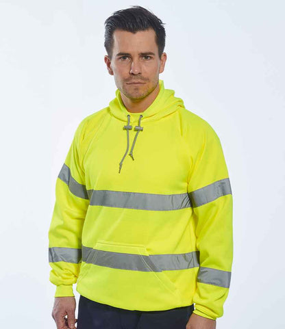 Portwest Hi-Vis Hoodie - Yellow (PW055)