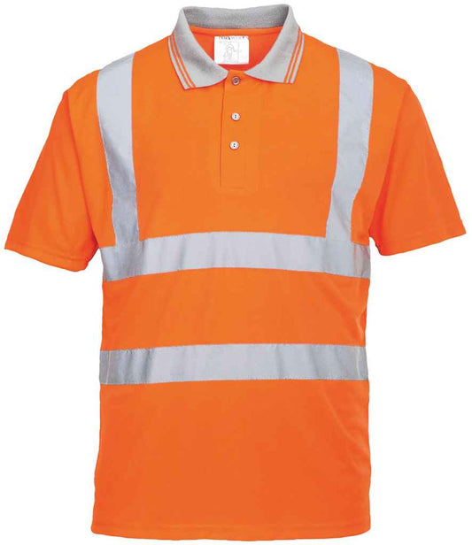Portwest Hi-Vis Polo Shirt - Orange (PW061)