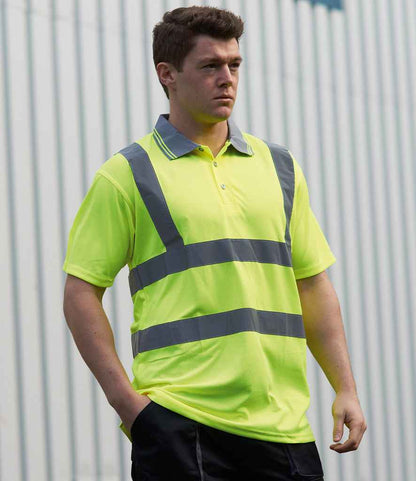 Portwest Hi-Vis Polo Shirt - Yellow (PW061)