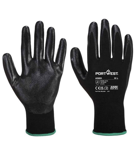 Portwest Dexti-Grip Gloves - Black (PW075)