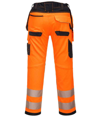 Portwest PW3 Hi-Vis Trousers - Orange/Black (PW1001)