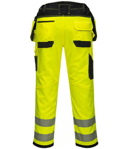 Portwest PW3 Hi-Vis Trousers - Yellow/Black (PW1001)