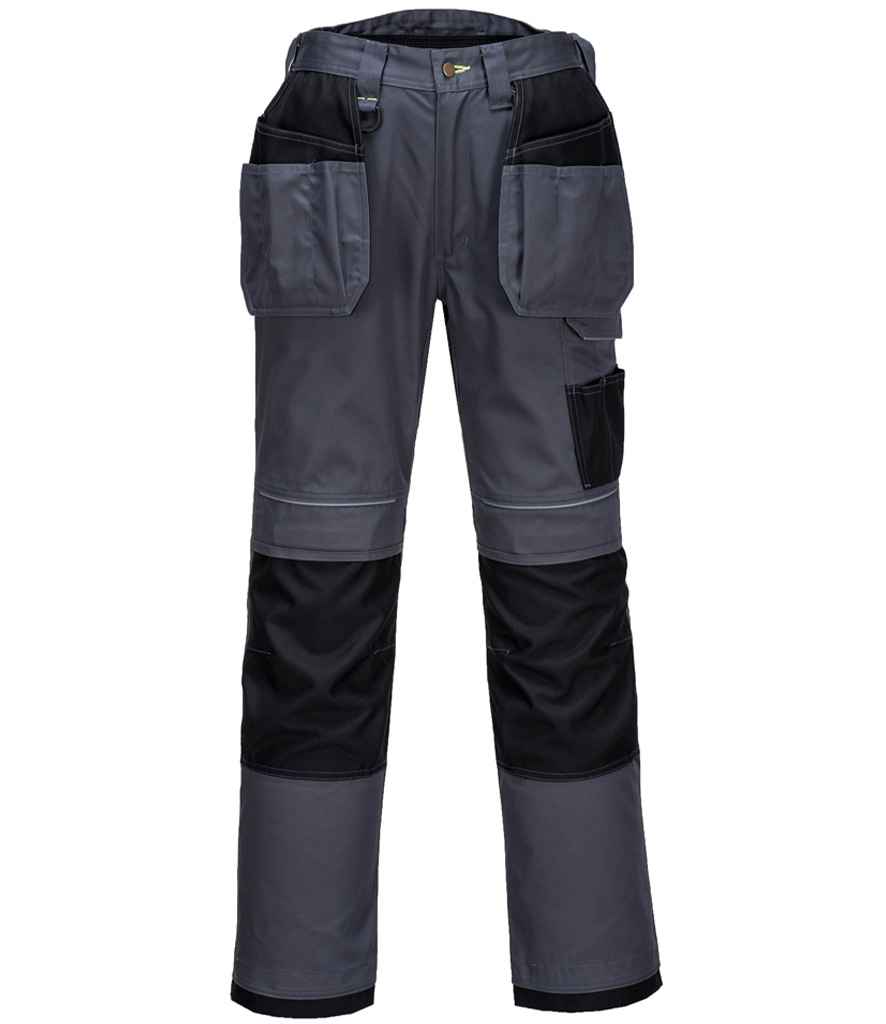 Portwest PW3 Work Holster Trousers - Zoom Grey/Black (PW1002)