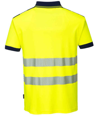 Portwest PW3 Hi-Vis Polo Shirt - Yellow/Black (PW1003)