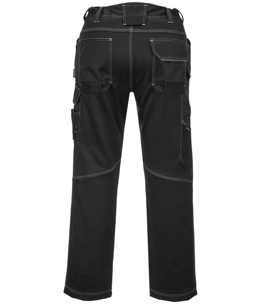 Portwest PW3 Lightweight Stretch Trousers - Black (PW1004)