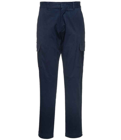 Portwest Stretch Slim Combat Trousers - Dark Navy (PW1201)
