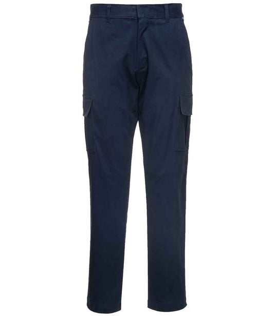 Portwest Stretch Slim Combat Trousers - Dark Navy (PW1201)