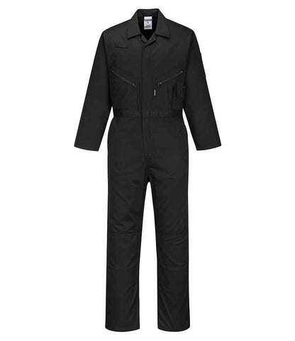 Portwest Knee Pad Coverall - Black (PW1210)