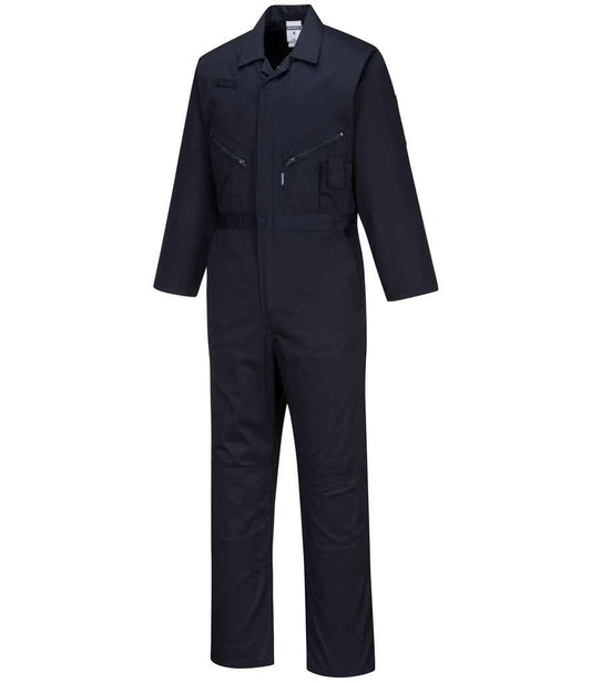 Portwest Knee Pad Coverall - Dark Navy (PW1210)