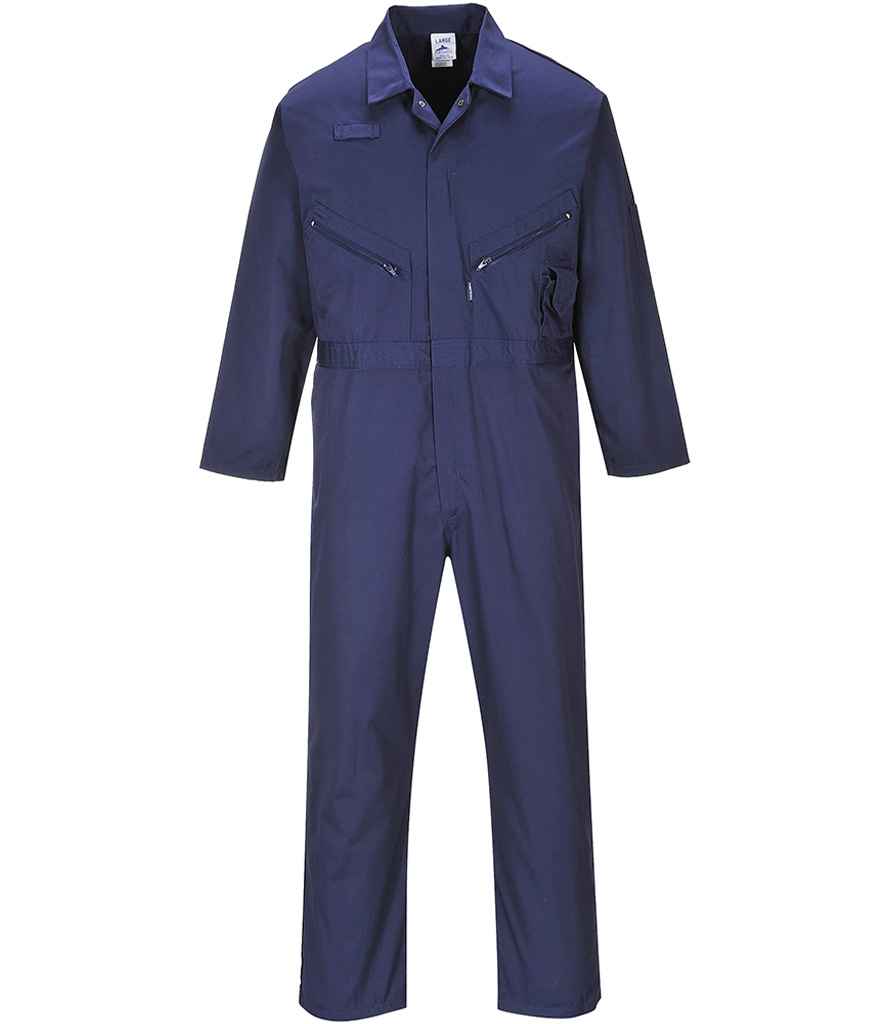 Portwest Liverpool Zip Coverall - Navy (PW134)