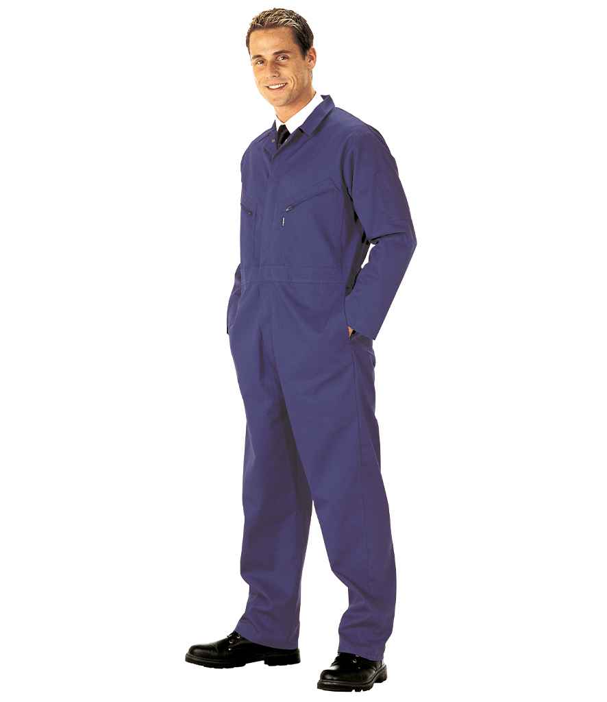 Portwest Liverpool Zip Coverall - Navy (PW134)