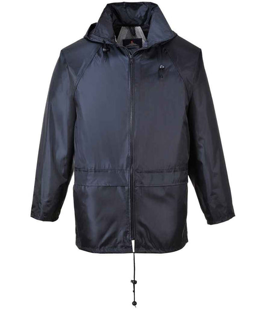Portwest Classic Rain Jacket - Navy (PW166)