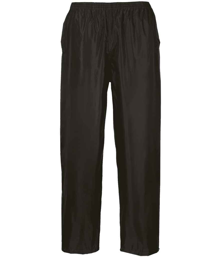 Portwest Classic Rain Trousers - Black (PW167)