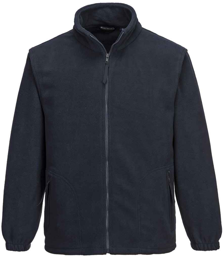 Portwest Argyll Heavy Fleece Jacket - Navy (PW171)