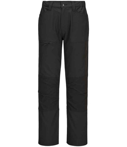Portwest WX2™ Eco Active Stretch Work Trousers - Black (PW2402)