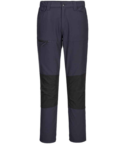 Portwest WX2™ Eco Active Stretch Work Trousers - Dark Navy (PW2402)