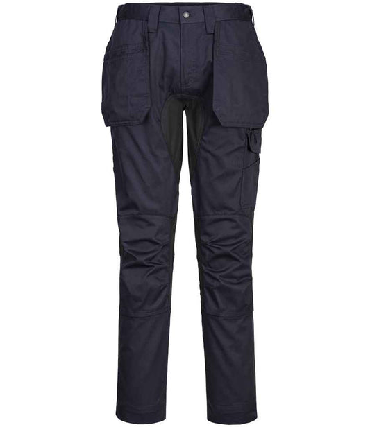 Portwest WX2™ Eco Stretch Holster Trousers - Dark Navy (PW2403)