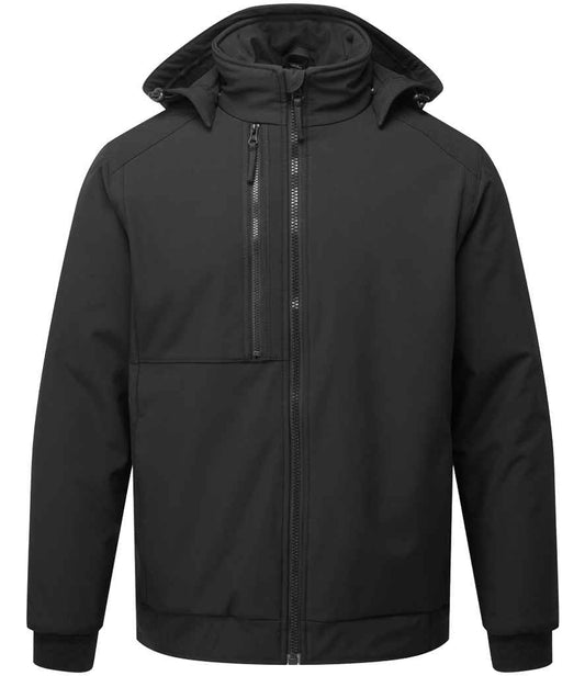 Portwest WX2™ Eco Insulated Two Layer Soft Shell Jacket - Black (PW2411)