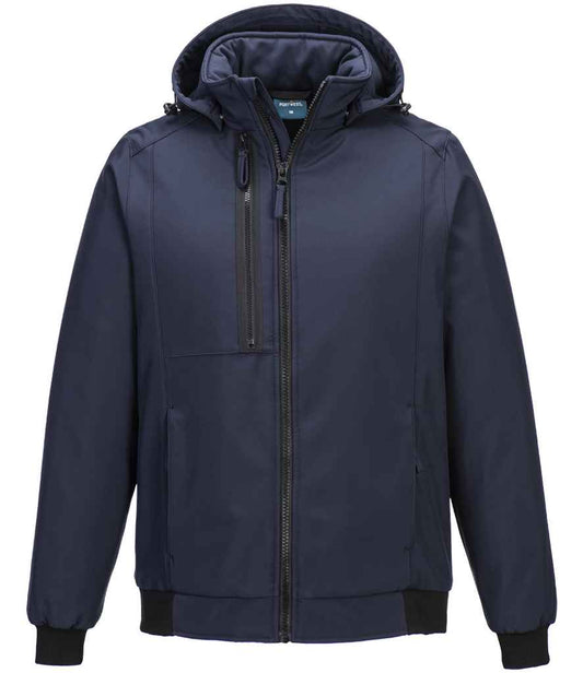 Portwest WX2™ Eco Insulated Two Layer Soft Shell Jacket - Dark Navy (PW2411)