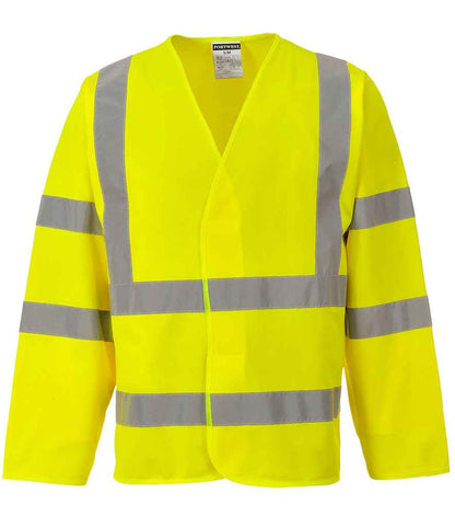 Portwest Hi-Vis Two Band and Braces Jacket - Yellow (PW308)