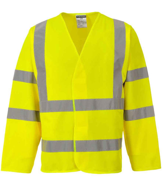Portwest Hi-Vis Two Band and Braces Jacket - Yellow (PW308)