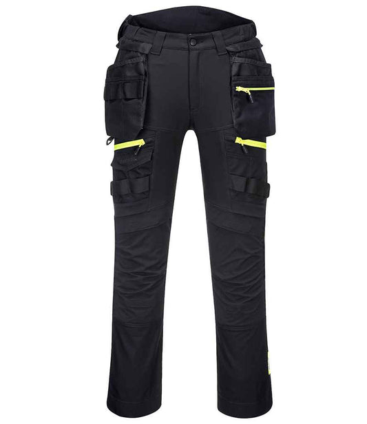 Portwest DX4™ Detachable Holster Pocket Trousers - Black (PW4440)
