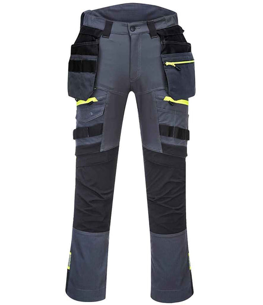 Portwest DX4™ Detachable Holster Pocket Trousers - Metal Grey (PW4440)