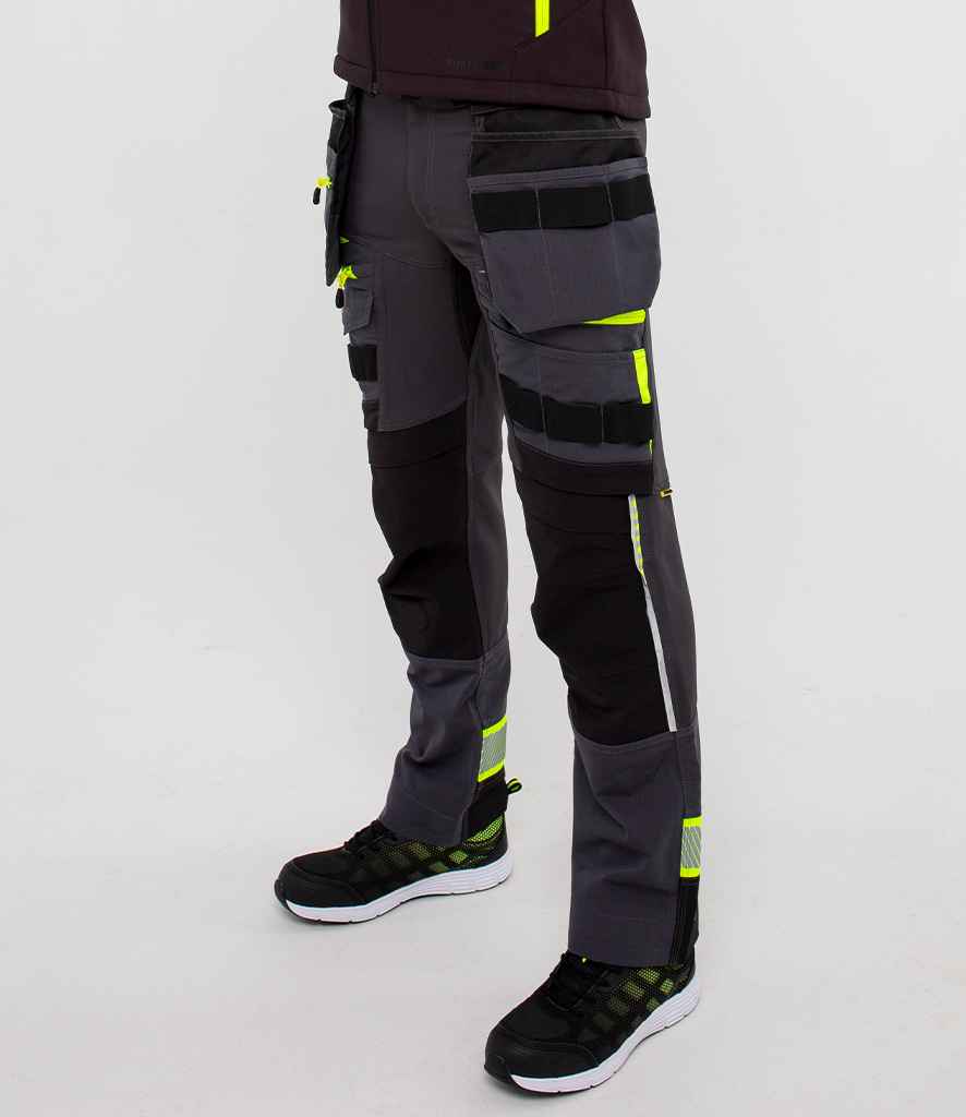 Portwest DX4™ Detachable Holster Pocket Trousers - Metal Grey (PW4440)