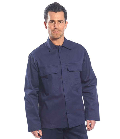 Portwest Bizweld™ Flame Resistant Jacket - Navy (PW453)
