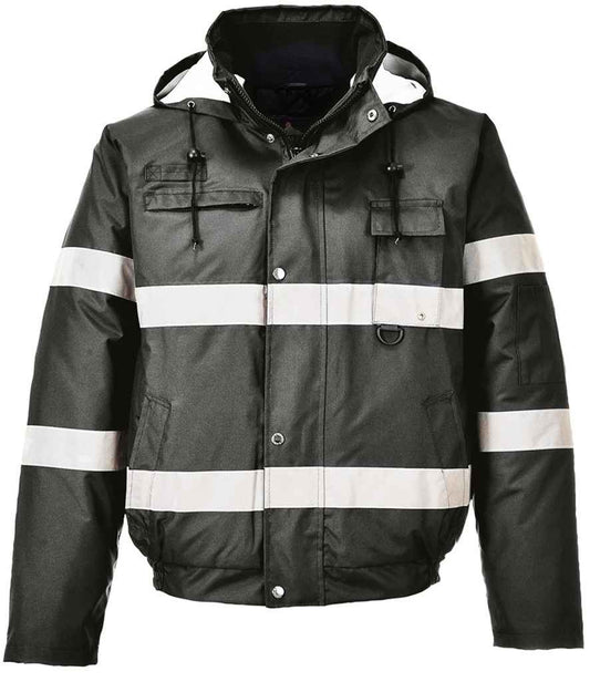 Portwest Iona™ Lite Bomber Jacket - Black (PW567)