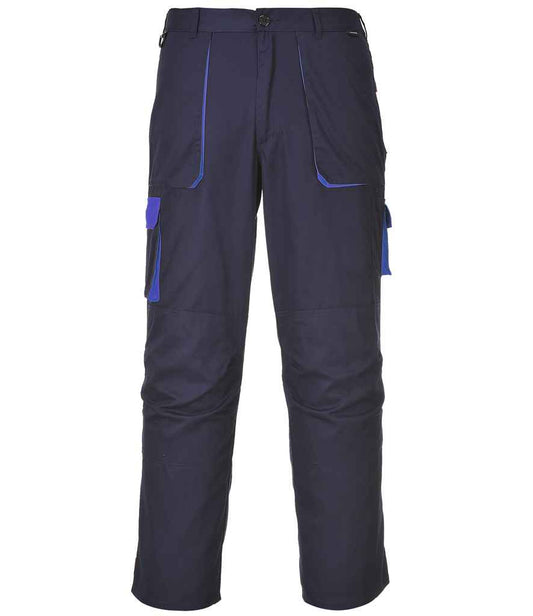 Portwest Texo Contrast Trousers - Navy (PW625)