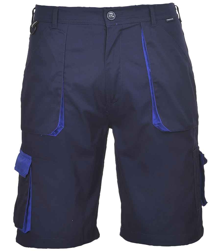Portwest Texo Contrast Shorts - Navy (PW635)