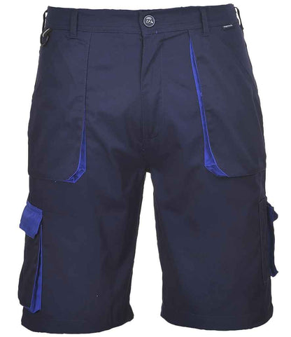 Portwest Texo Contrast Shorts - Navy (PW635)