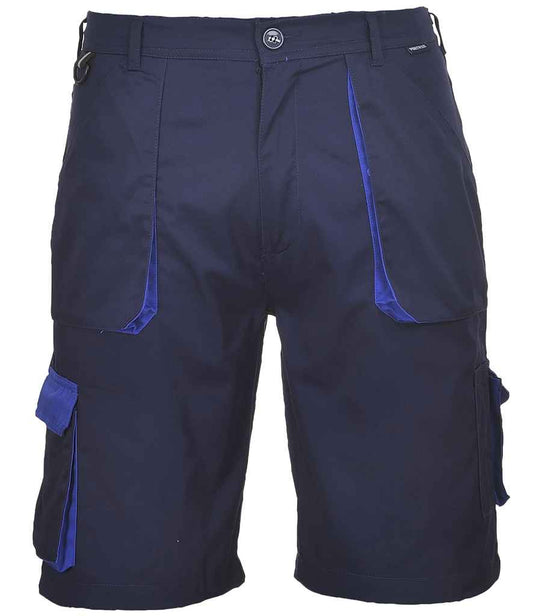 Portwest Texo Contrast Shorts - Navy (PW635)