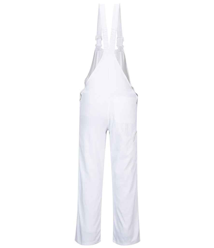 Portwest Bolton Painters Bib N Brace - White (PW644)