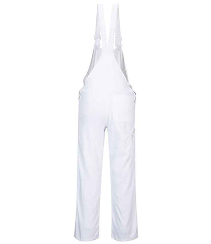 Portwest Bolton Painters Bib N Brace - White (PW644)