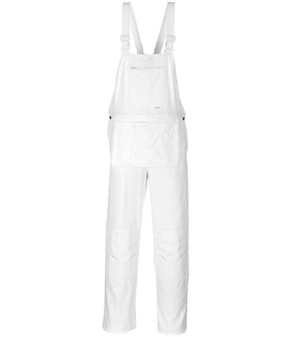 Portwest Bolton Painters Bib N Brace - White (PW644)