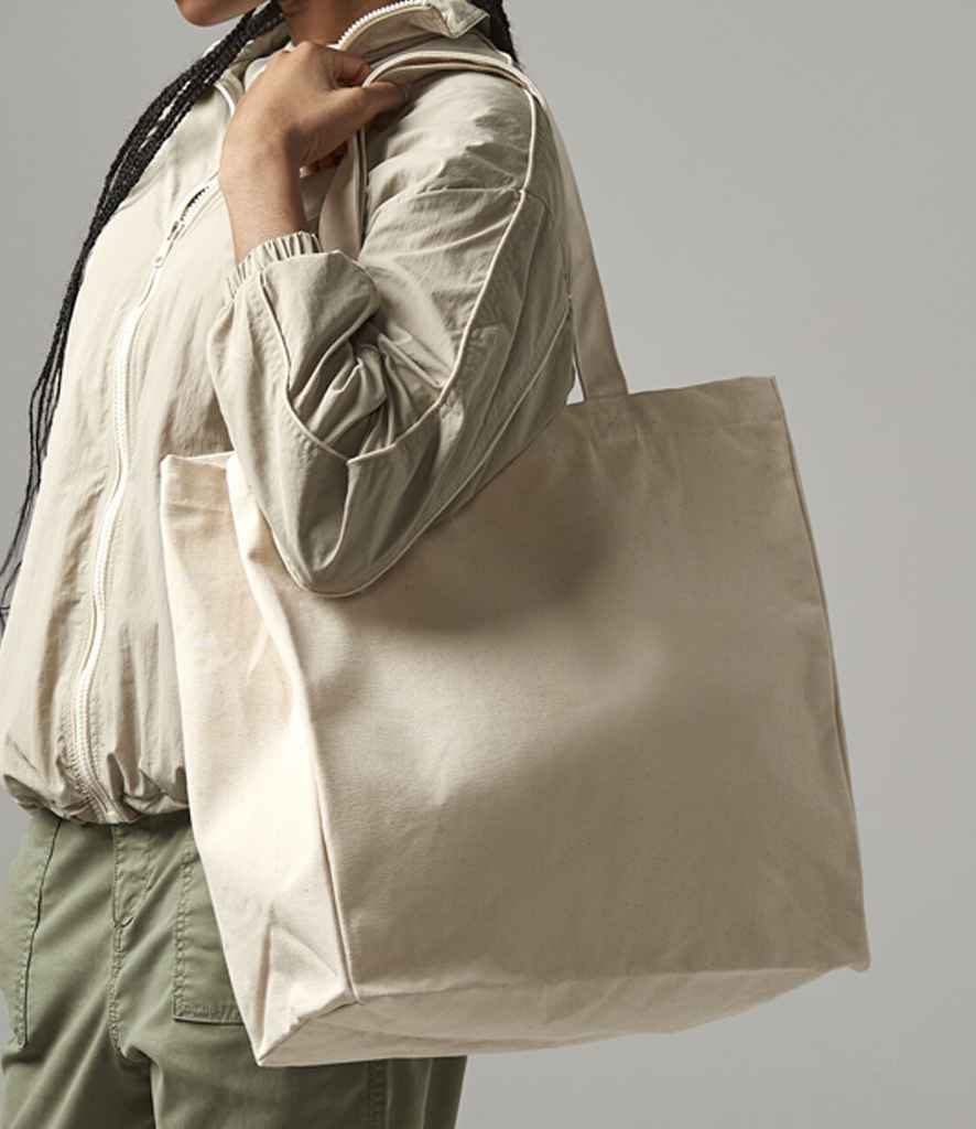 Quadra Canvas Classic Shopper - Natural (QD23)