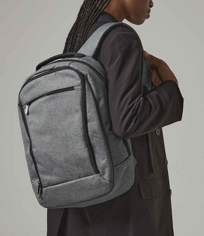 Quadra Executive Digital Backpack - Grey Marl (QD269)