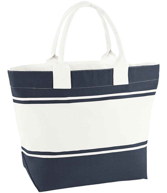 Quadra Canvas Deck Bag - Navy/Off White (QD26)