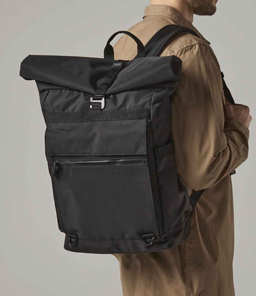 Quadra Axis Roll-Top Backpack - Black (QD275)