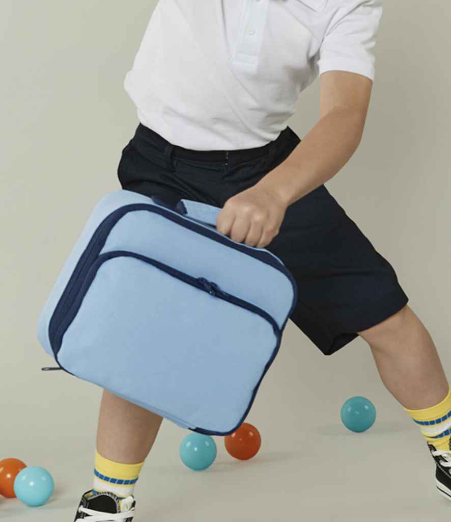 Quadra Lunch Cooler Bag - Sky Blue (QD435)
