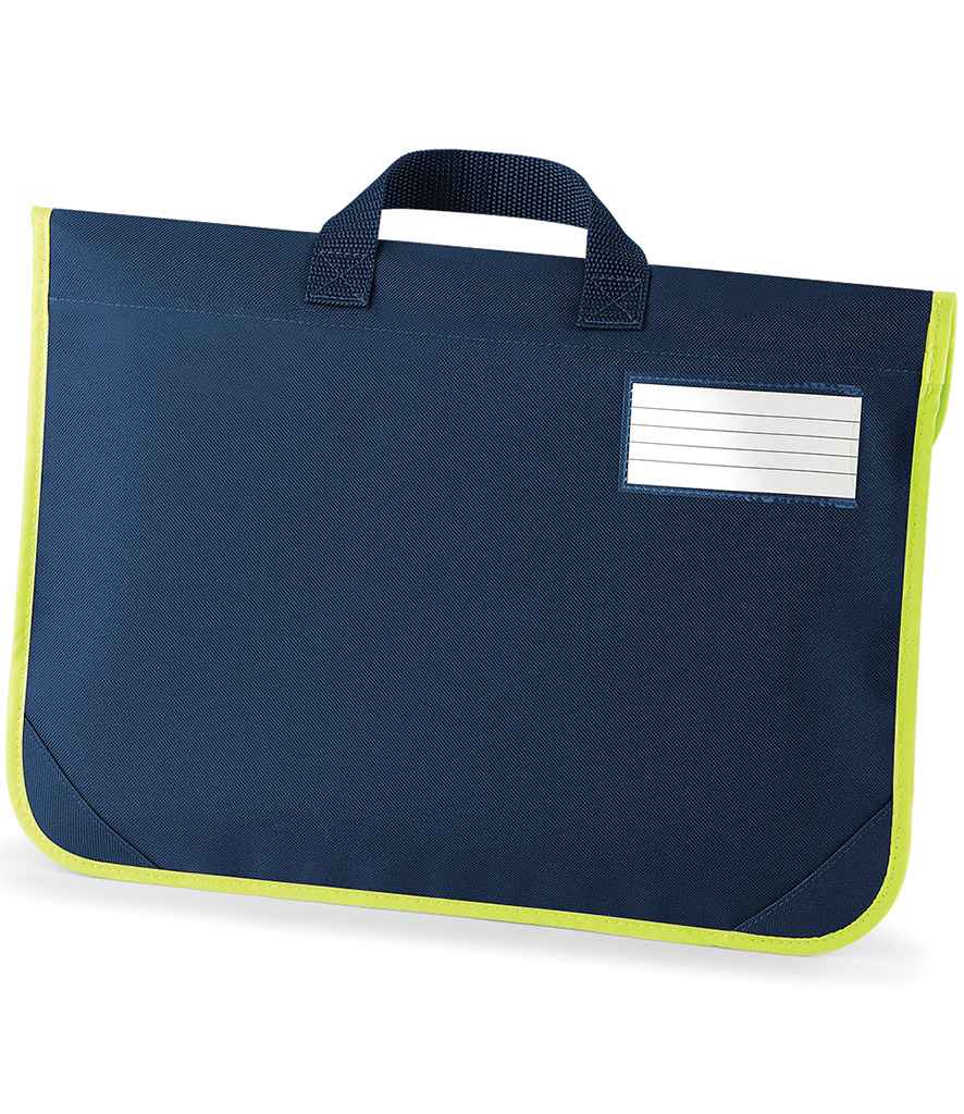 Quadra Enhanced-Viz Book Bag - French Navy (QD452)