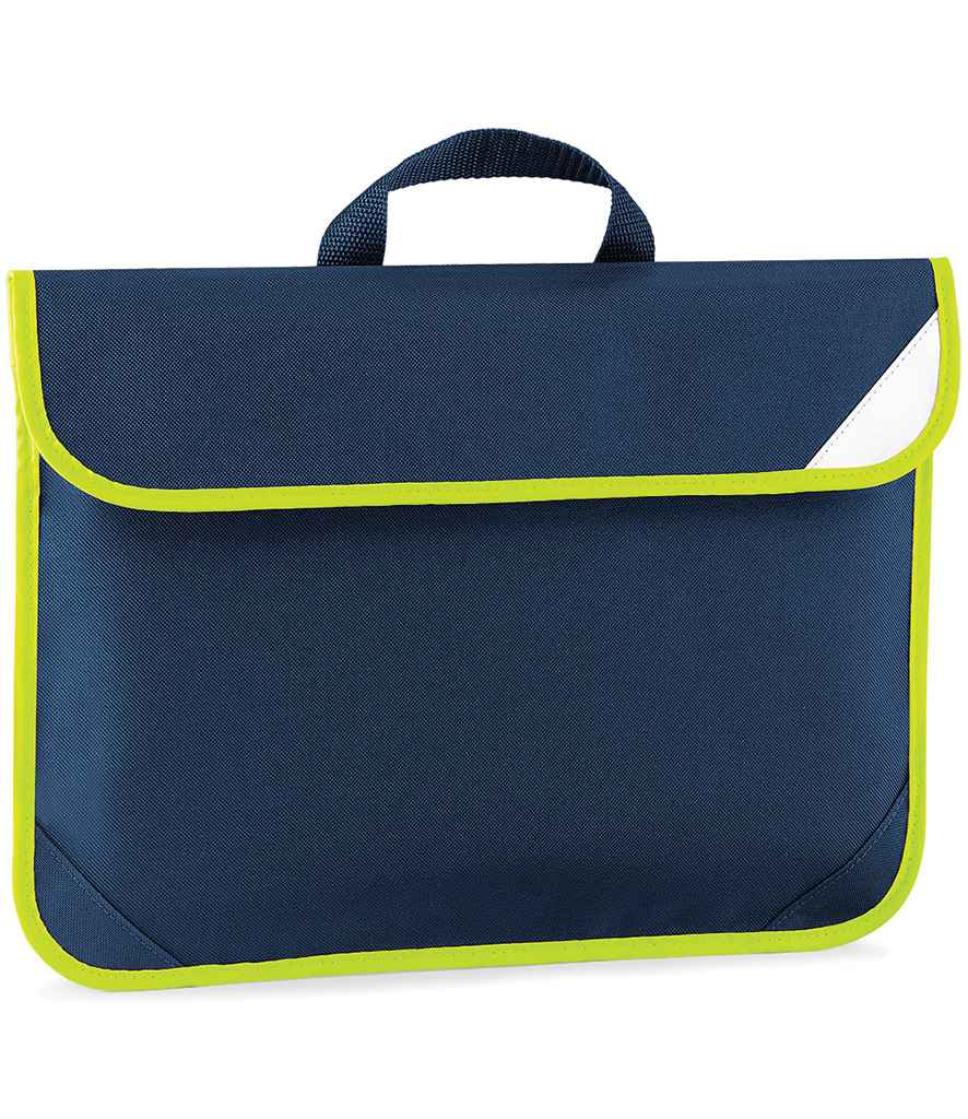 Quadra Enhanced-Viz Book Bag - French Navy (QD452)
