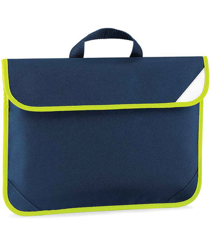Quadra Enhanced-Viz Book Bag - French Navy (QD452)
