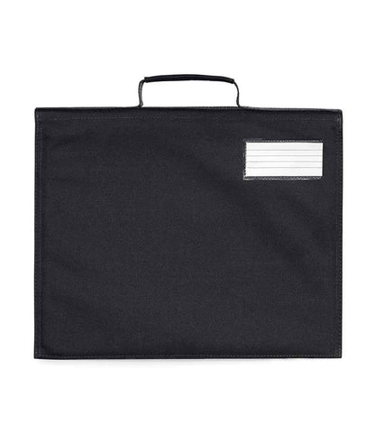 Quadra Classic Book Bag - Black (QD456)