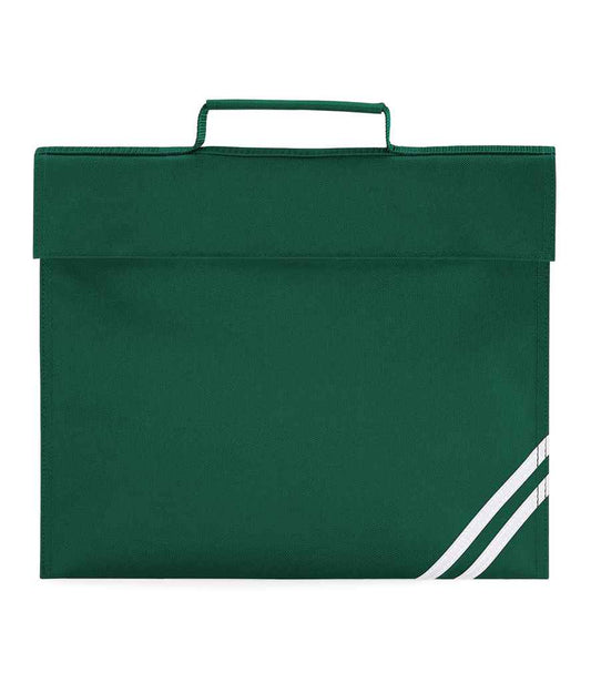 Quadra Classic Book Bag - Bottle Green (QD456)