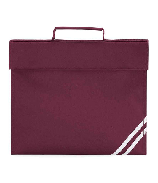 Quadra Classic Book Bag - Burgundy (QD456)